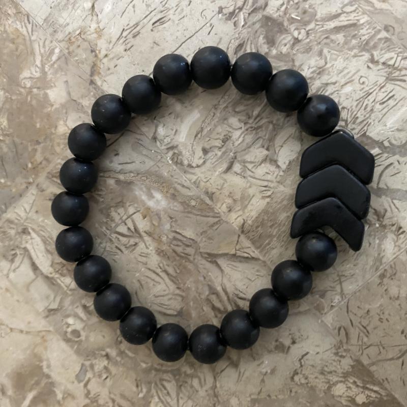 semi_precious_black_onyx_matte_stretch_bracelet