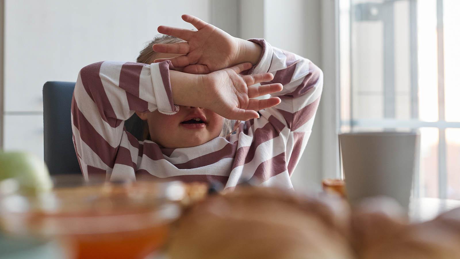 Child having a tantrum