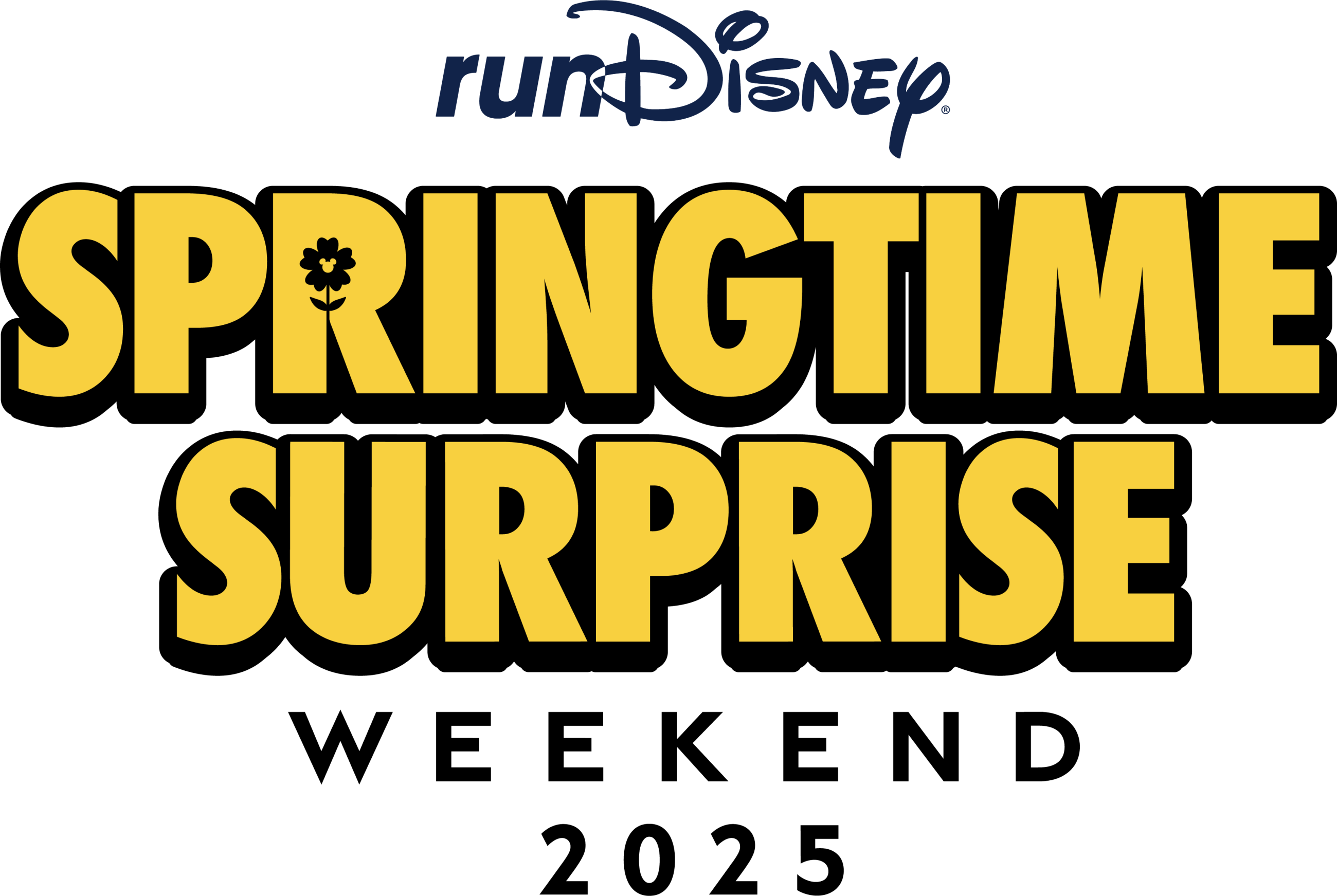 rundisney springtime surprise 2025 logo