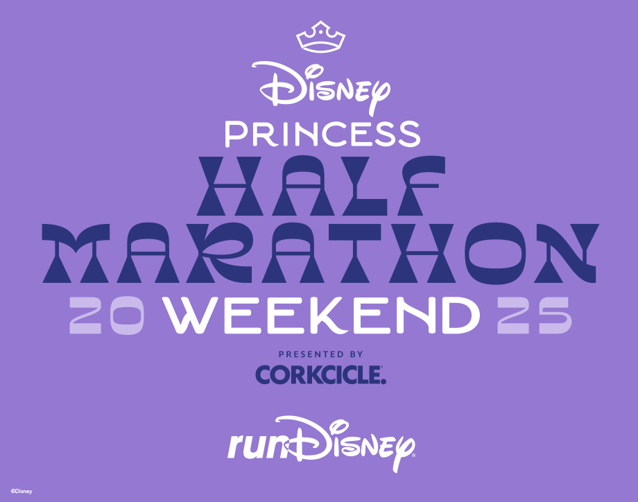 Disney Princess Half Marathon 25 logo